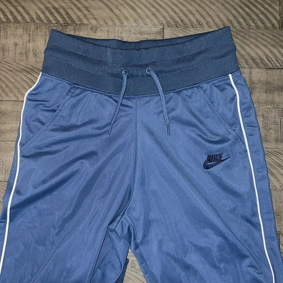 Women’s Nike Blue/White Color Block Joggers Sweat Pants - Size Small - Picture 2 of 10